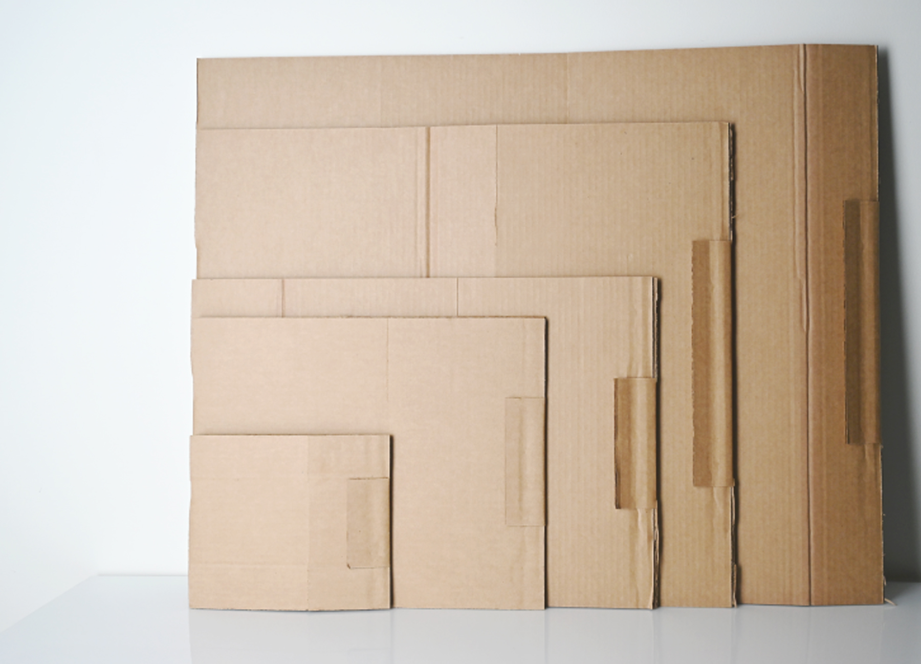 5 varying sized custom boxes