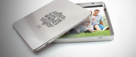 Silver Tins for 8″x10″ Photographs